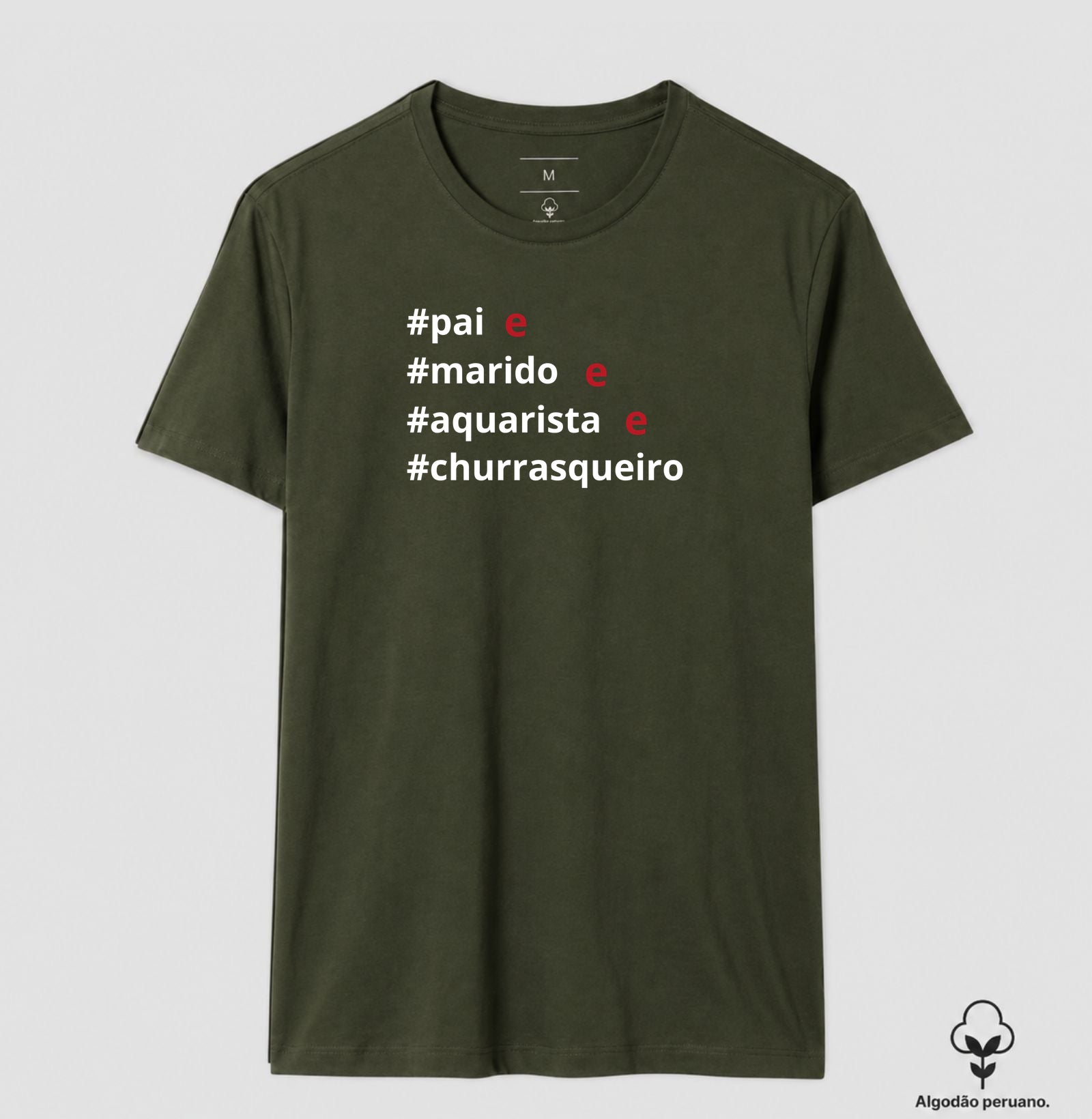 Camiseta dia dos PAIS