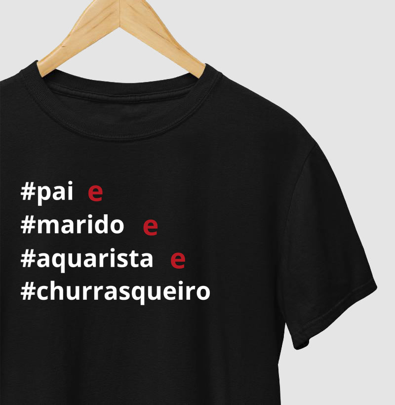 Camiseta dia dos PAIS