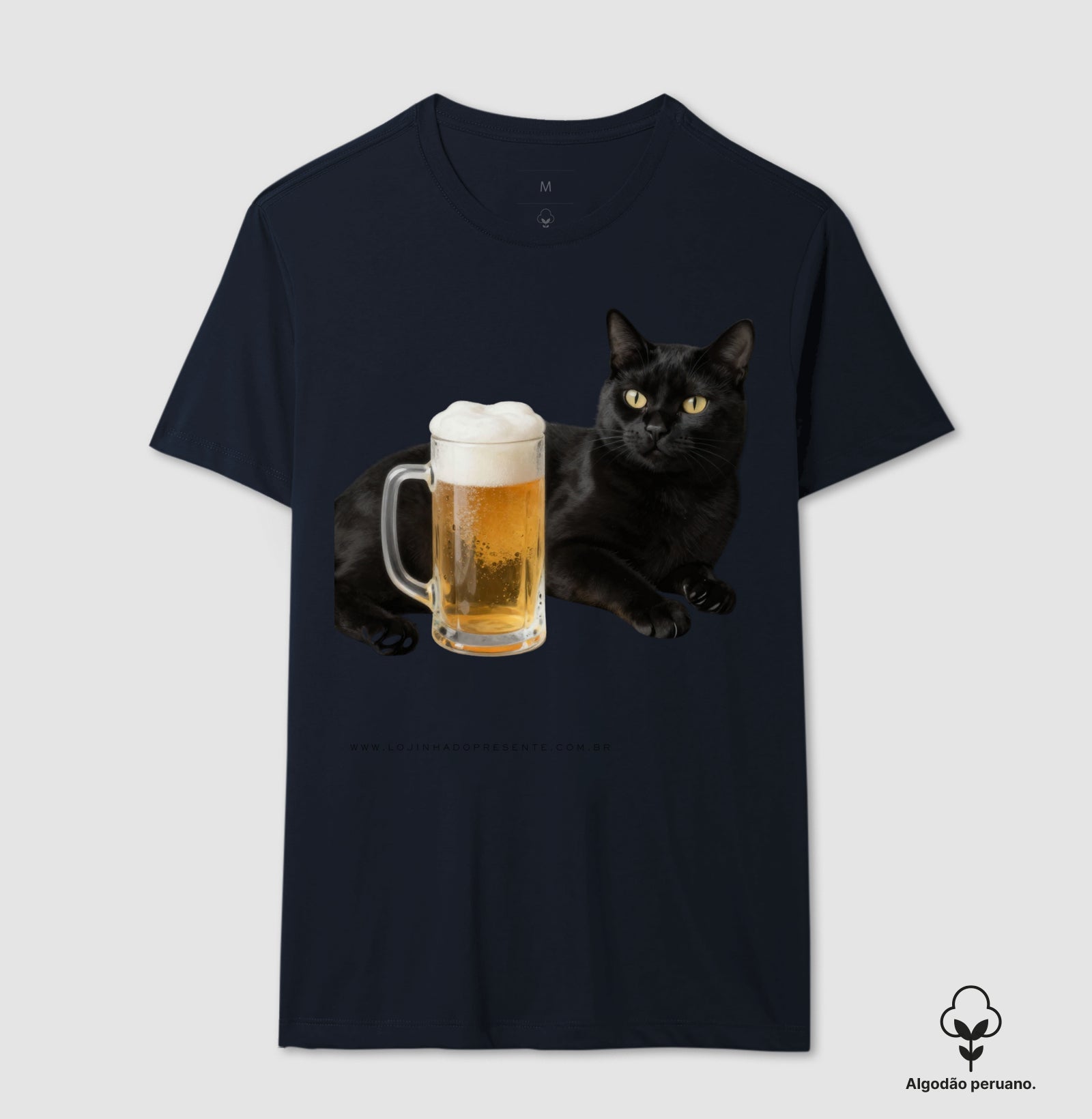 Camisa do Chopp e Sorte - Algodão peruano