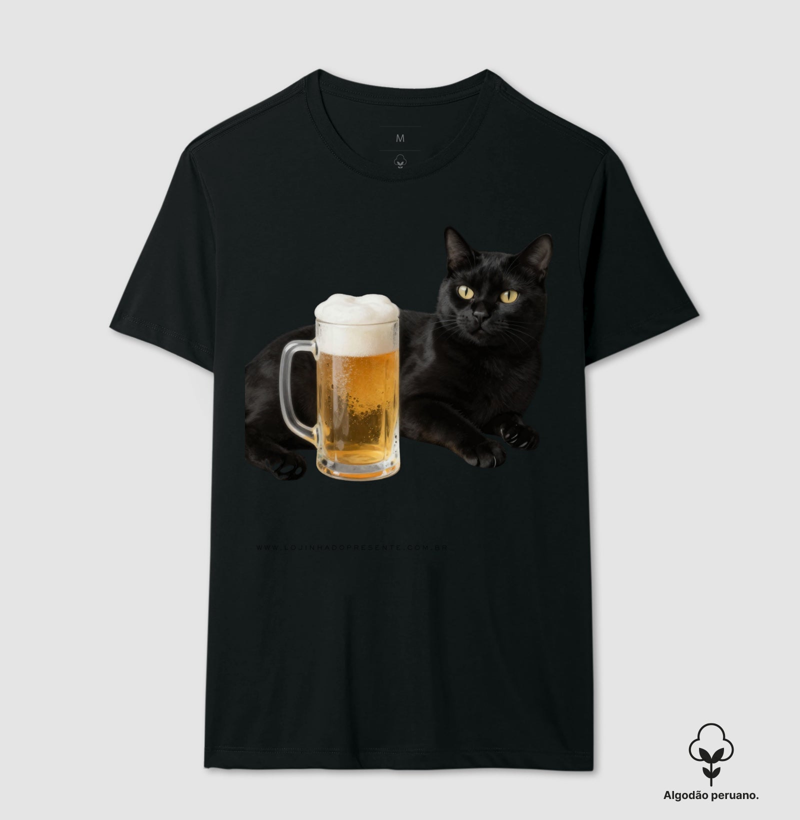 Camisa do Chopp e Sorte - Algodão peruano