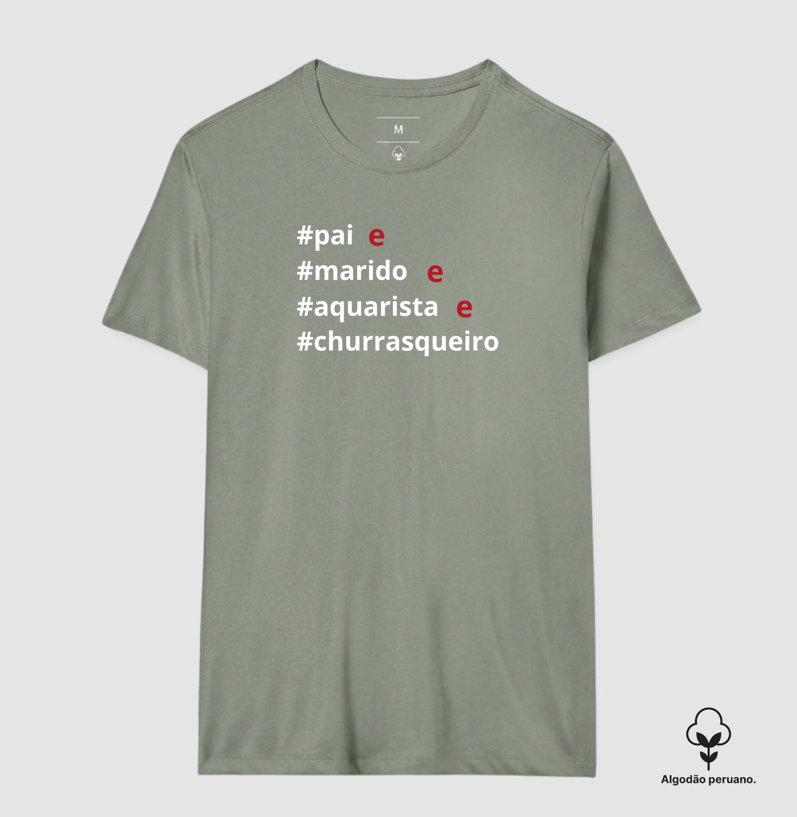 Camiseta dia dos PAIS