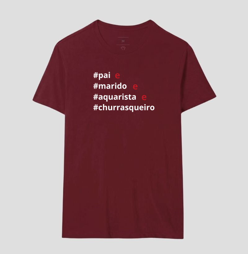 Camiseta dia dos PAIS